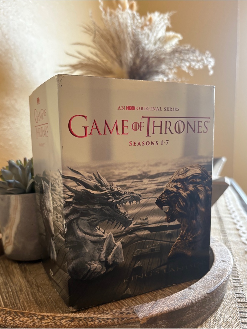 Game of Thrones Seasons 1-7 box set blu ray dvds